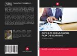 CRITÉRIOS PEDAGÓGICOS PARA O E-LEARNING