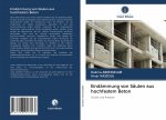 Eindämmung von Säulen aus hochfestem Beton