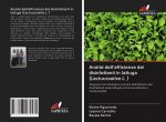 Analisi dell'efficienza dei disinfettanti in lattuga (Lactucasativa L. )