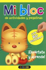 MI BLOC ACTIVIDADES Y PEGATINAS 80 PEGATINAS 2