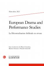 European Drama and Performance Studies