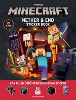 Minecraft. Nether & End sticker book. Con adesivi