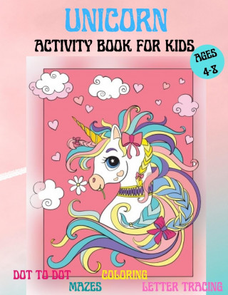Amazing Unicorns Activity Book for kids