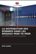 LA DISTRIBUTION DES DONNÉES DANS LES RÉSEAUX PEER TO PEER