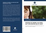 ANZEIGE IST MEHR, ALS MAN AUF DEN ERSTEN BLICK SIEHT