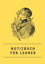 Notizbuch für Lehrer - A5 - schön gestaltet mit Leseband - Hardcover blanko - 100 Seiten 90g/m? - Wilhelm Busch - FSC Papier