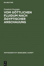Vom Goettlichen Fluidum Nach AEgyptischer Anschauung