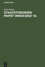 Staatstheorien Papst Innocenz' III.