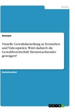 Visuelle Gewaltdarstellung in Fernsehen und Videospielen. Wird dadurch die Gewaltbereitschaft Heranwachsender gesteigert?