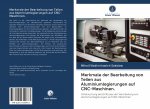 Merkmale der Bearbeitung von Teilen aus Aluminiumlegierungen auf CNC-Maschinen.