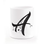 TAZA MONOGRAMA IVAN CAIÑA LETRA A