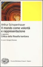 mondo come volontà e rappresentazione-Critica della filosofia kantiana