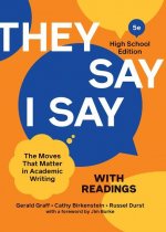 They Say / I Say with Readings: The Moves That Matter in Academic Writing