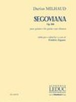 Segoviana, Op. 366: For Guitar