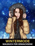 Wintermode Malbuch fur Erwachsene