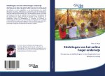 Stichtingen van het online hoger onderwijs