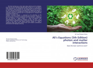 Ali?s Equations (5th Edition) photon and matter interactions