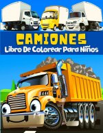 Libro De Colorear Camiones Para Ninos