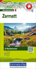 Zermatt Nr. 13 Touren-Wanderkarte 1:50 000