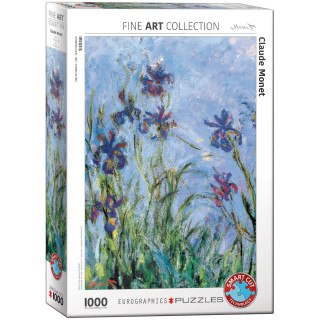 Puzzle 1000 Irises by Monet (Detail) 6000-2034