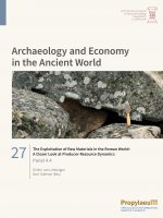 The Exploitation of Raw Materials in the Roman World: A Closer Look at                Producer-Resource Dynamics
