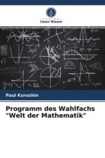 Programm des Wahlfachs Welt der Mathematik