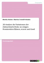 3D-Analyse der Variationen der Zahnschmelz-Dicke an einigen Hominoiden-Zähnen, rezent und fossil