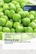 Freezing of peas