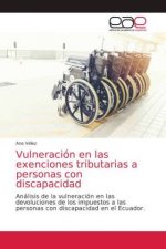 Vulneracion en las exenciones tributarias a personas con discapacidad