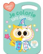 Le hibou Je colorie sans déborder