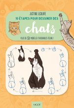 10 étapes pour dessiner des chats