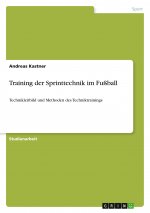 Training der Sprinttechnik im Fußball