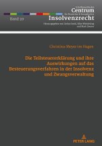 Teilsteuererklaerung Und Ihre Auswirkungen Auf Das Besteuerungsverfahren in Der Insolvenz Und Zwangsverwaltung