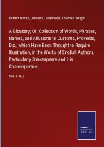Glossary; Or, Collection of Words, Phrases, Names, and Allusions to Customs, Proverbs, Etc., which Have Been Thought to Require Illustration, in the W