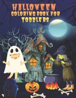 Halloween Coloring Book For Toddlers
