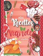 Cahier de recettes a remplir