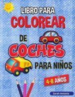 Libro para Colorear de Camiones y Coches para Ni?os