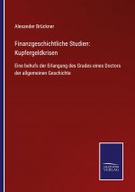 Finanzgeschichtliche Studien