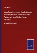 Index Pseudonymorum