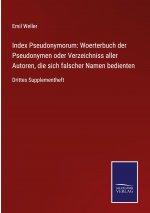 Index Pseudonymorum