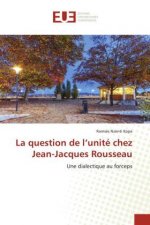 question de l'unite chez Jean-Jacques Rousseau