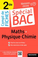 Spécial Bac Compil de Fiches Maths-Physique-Chimie 2de Bac 2023