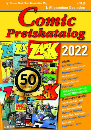 Comic Preiskatalog 2022 SC