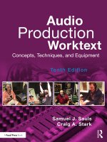 Audio Production Worktext