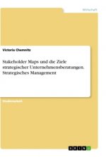 Stakeholder Maps und die Ziele strategischer Unternehmensberatungen. Strategisches Management