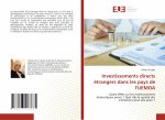 Investissements directs etrangers dans les pays de l'UEMOA