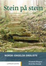 Stein på stein. Norsk-engelsk ordliste