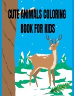 Cute Animals Coloring Book For Kids