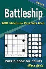 Battleship puzzle book for adults