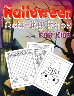 Halloween Activity Book for Kids Ages 4-8